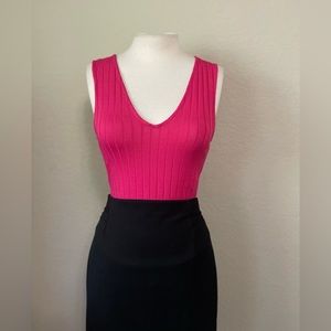 ZARA Hot Pink bodysuit SM